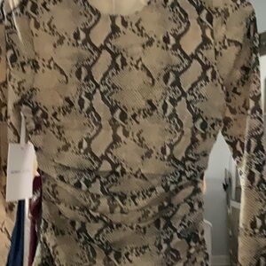 Ronnie Snake Skin Dress